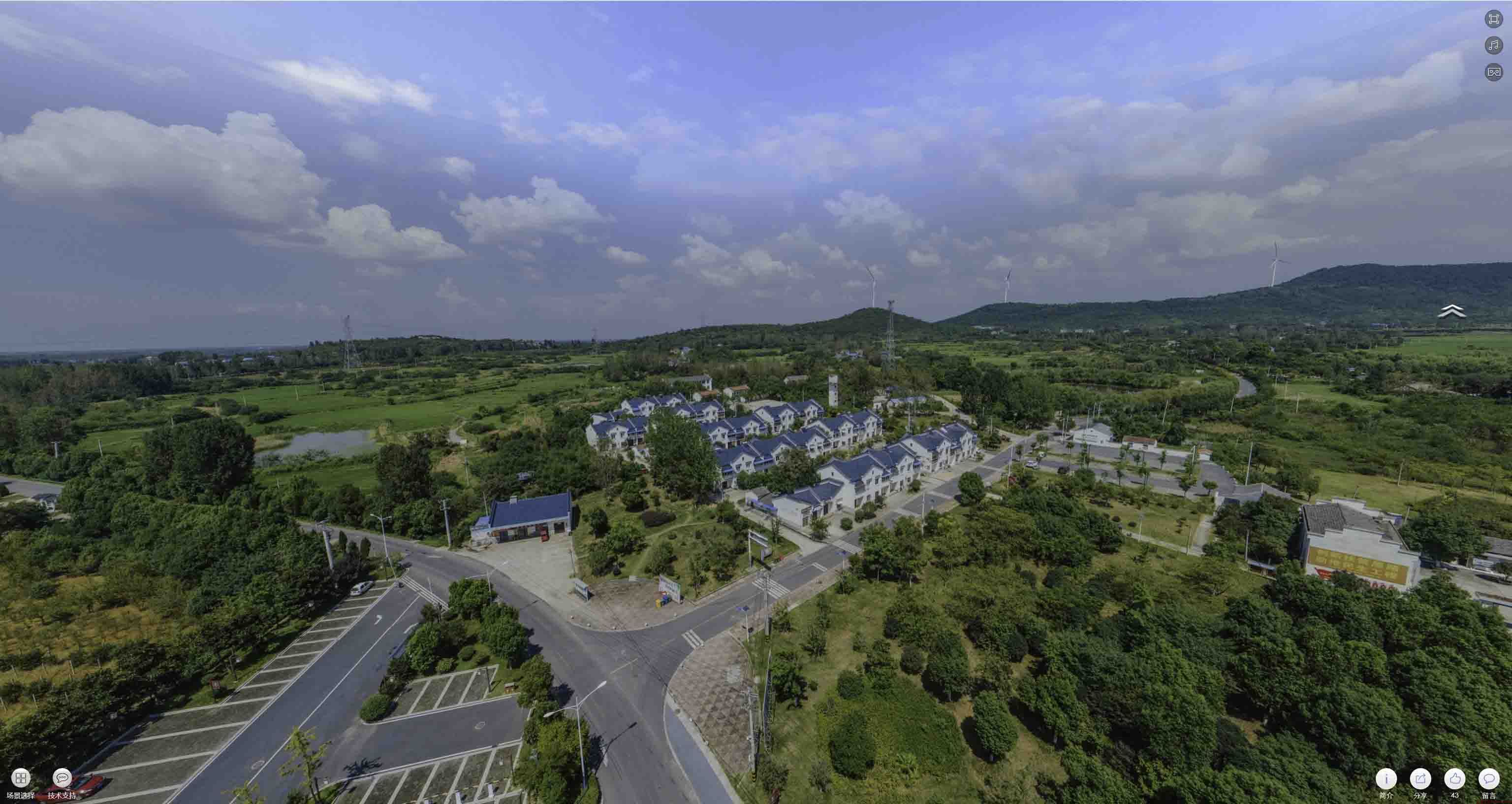共青城360全景拍摄：记录生活每一刻的完整视角——在手绘地图中的创意应用